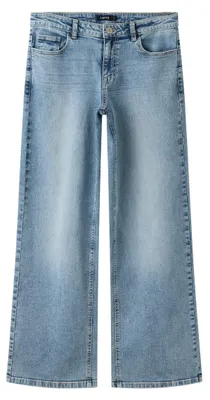 Immagine prodotto di Pantaloni ampi da donna, modello Noos, in denim blu chiaro, marca Lmtd, taglia 164