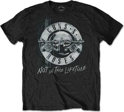 Produktbild von Guns N' Roses Not in this Lifetime Tour Xerox Black L T-Shirt