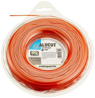 Produktbild von Mähfaden ALUCUT 1,6mm 91m Trimmerfaden 6-Kant Nylonfaden