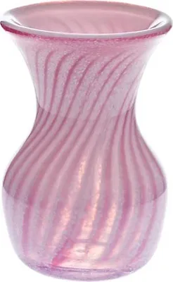 Produktbild von Vase bauchig gestreift "Pavel" (20cm)