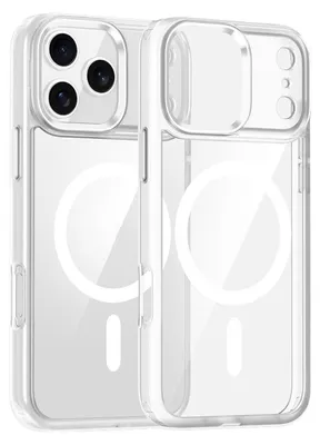 Obrázok produktu pre Pre Apple iPhone 17 Pro Max Camera Ring MagSafe Hybrid Protective Cover Transparent