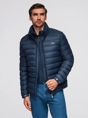 Obrázek produktu pro Ombre Clothing Pánská zimní bunda Tuidraki navy XXL
