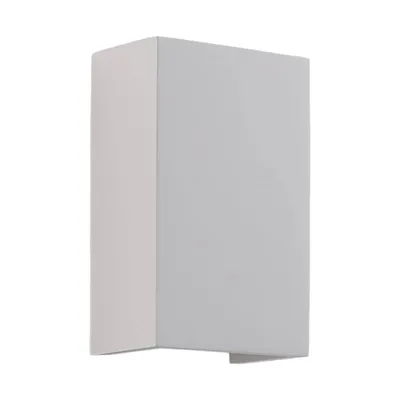 Produktbild von Lindby Wandleuchte Colja, eckig, Höhe 16 cm, Gips, weiß