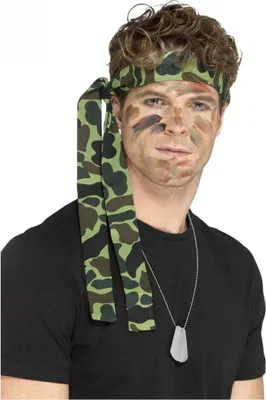 Produktbild von Guerillakrieger Stirnband camouflage