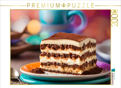 Produktbild von CALVENDO Puzzle Tiramisu | 2000 Teile Lege-Größe 90x67cm Foto-Puzzle für glückliche Stunden