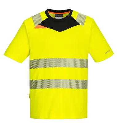 Imagen del producto de Camiseta de alta visibilidad "DX413" DX4 - Portwest, color amarillo/, talla 6XL