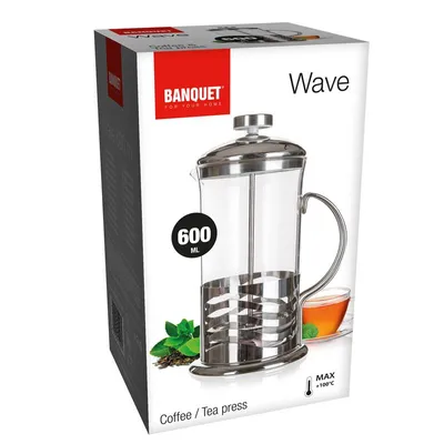 Zdjęcie produktu dla BANQUET Dzbanek do kawy WAVE 600 ml