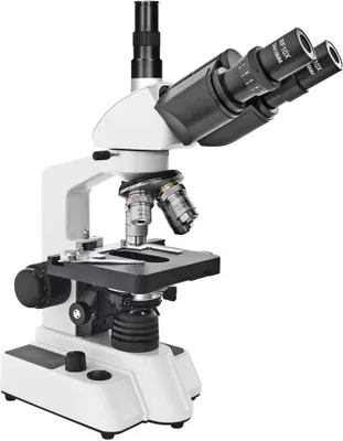 Produktbild von Bresser Optics Researcher Trino, Schwarz, Weiß, 1000x, 40x, 360 mm, 280 mm, 175 mm
