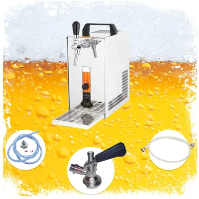 Immagine prodotto di Set completo Spillatore birra, Dispenser birra, Macchina per birra - PYGMY 20/K 1-linea, 25 litri/h - Green Line, KEG: Adattatore da 5 litri