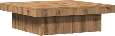 Obrázek produktu pro vidaXL Konferenční stolek Artisan dub 90x90x28 cm materiál na bázi dřeva