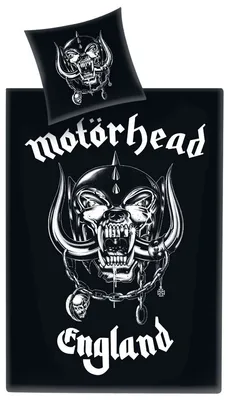 Produktbild von Motörhead Bettwäsche  Motörhead Logo schwarz Standard