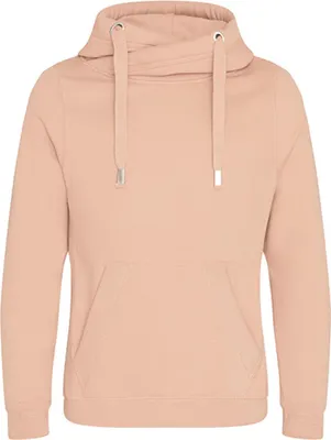 Produktbild von Just Hoods JH021 | Herren Cross Neck Hoodie - Farbe: Nude - Größe: S