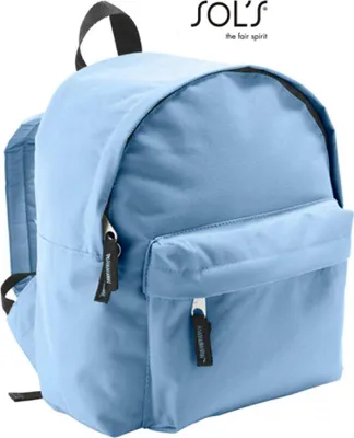 Produktbild von SOLs Bags 70101 | Kinder Rucksack Rider | 12 x 25 x 30 cm - Farbe: Sky Blue - Größe: 12 x 25 x 30 cm