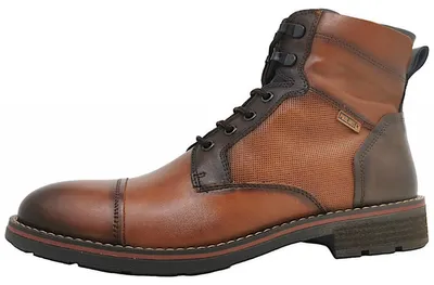 Image de Chaussures pour hommes Pikolinos YORK, compatibles avec les semelles intérieures, bottines, couleur marron, style décontracté