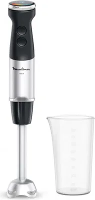 Obrázok produktu pre Moulinex DD6718, Ponorný mixér, 1000 W, Čierna, Nerezová oceľ
