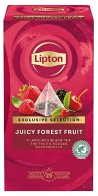 Zdjęcie produktu dla Lipton Piramida Forest Fruit 25 kopert (owoce leśne) 42,5 g (25 x 1,7 g)