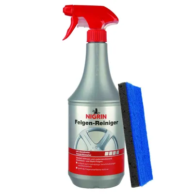 Produktbild von Nigrin Felgen-Reiniger 1L + Felgenschwamm 84083 - Anzahl: 1x