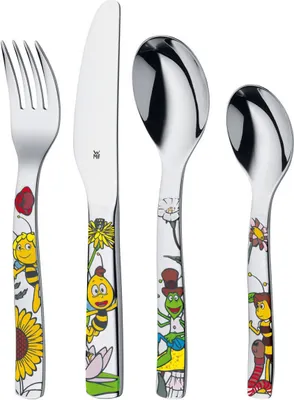 Image de WMF Couverts pour enfants 4 pièces Maya l'abeille