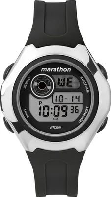 Imagen del producto de Reloj de pulsera Timex Marathon para mujer, modelo TW5M32600, con función de alarma