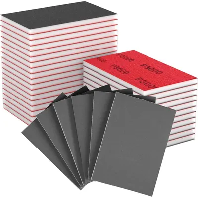 Produktbild von Schleifschwamm Set 32 Stück Körnung 3000 Nass Trocken 100 x 70mm