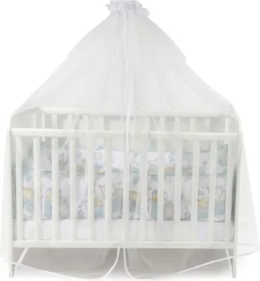 Immagine prodotto di Lorelli baldacchino per lettino, baldacchino 480 x 150 cm protezione insetti lettino playpen bianco