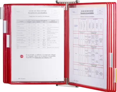 Produktbild von tarifold tdisplay Wandsichttafelsystem Metall bestückt