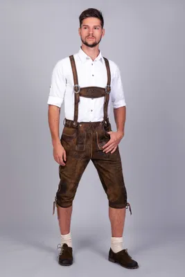Produktbild von Edelnice Kniebund Wildbock Lederhose Jan 46