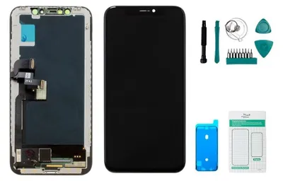 Produktbild von Display Ersatzteil OLED Set für iPhone X 5,8 Zoll 1125 x 2436 Schwarz