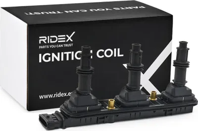 Produktbild von RIDEX 689C0274 Zündspule für OPEL Vectra C Caravan (Z02) Vectra C Limousine (Z02) Signum CC (Z03) Vectra C CC (Z02) Omega B Limousine (V94)