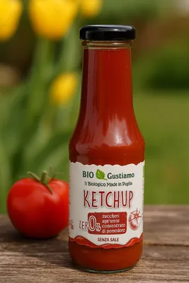Zdjęcie produktu dla KetchupZero bez cukru 350 g Gustiamo