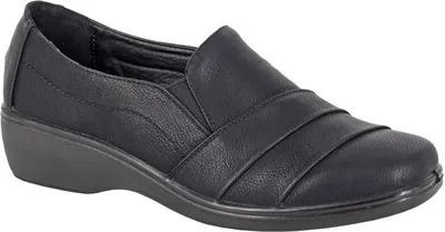 Produktbild von Boulevard - Damen Halbschuhe, Gerafft DF2301 (42 EU) (Schwarz)