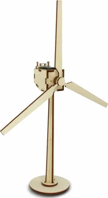 Obrázok produktu pre Solárna veterná turbína na drevo Sylt