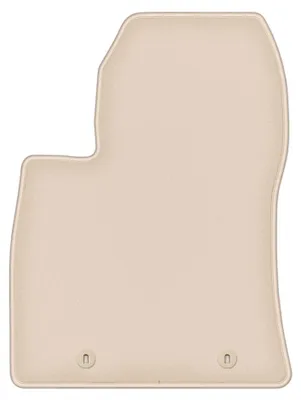 Produktbild von DURBAN Beige Velours-Fahrerfußmatte für hyundai Kona II Crossover (2022-)