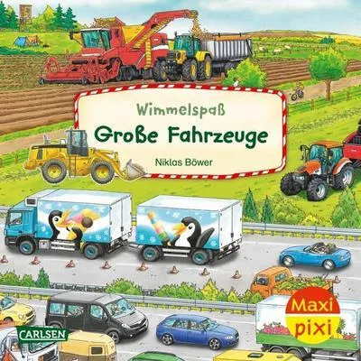 Obrázek produktu pro Maxi Pixi 488: VE 5: Wimmelspaß Große Fahrzeuge (5 Exemplare)