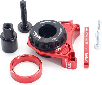Produktbild von windmeile | Lekkie BB86/92 Adapter Kit, Rot, für Bafang BBS01/02/HD, E-Bike, Pedelec für Lekkie und Bafang Kurbeln