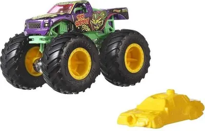Immagine prodotto di Hot Wheels Monster Truck, modello casuale, scala 1:64, ruote giganti, dai 3 anni in su