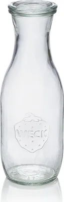 Immagine prodotto di 6x Bottiglia di vetro Weck con coperchio Bottiglia 1000 ml / 1 l