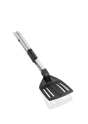 Immagine prodotto di Leifheit 03089 Pinza Spatola da Cucina Nylon Nero Acciaio Inossidabile