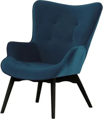 Zdjęcie produktu dla Fotel Ducon Velvet-Kronos 9-czarny