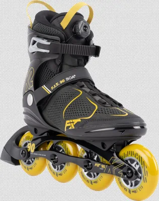 Produktbild von K2 F.I.T. 90 BOA  Inline Skates gray_mustard 1 gray_mustard 10.5, Größe 44