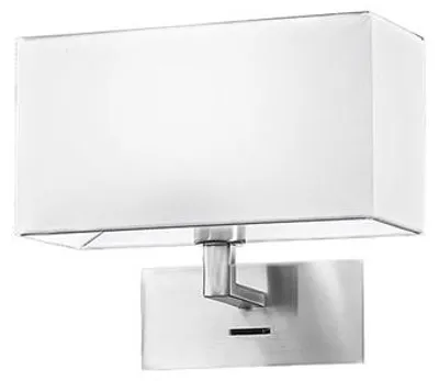 Obrázok produktu pre Moderné nástenné svietidlo Para Hotel Chrome 1 Light E14