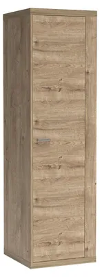Obrázek produktu pro Šatní skříň BALESTRAND - Dubové dřevo - Tyč na oblečení - 57 x 201 x 58 cm