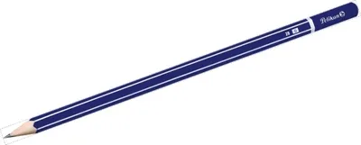 Produktbild von Pelikan 978783, 2B, Blau, Hexagonal, Sichtverpackung, 2 Stück(e), Deutschland