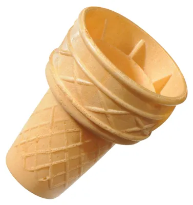 Produktbild von Bazko Kanadischer Waffelbecher Mittelgroß 7,8 cm / 5,6 cm | 450 Stück