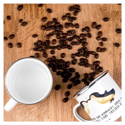 Produktbild von Teetasse 8. Hochzeitstag Blechhochzeit - Geschenk, Teebecher, Liebe, Beständigkeit, Kaffeepott, personalisierte Geschenke, Pott, Hochzeit, Zweisamkeit, Campingbecher