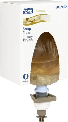 Zdjęcie produktu dla Tork 500902, Rąk, Mydło w piance, 800 ml, 109 mm, 72 mm, 160 mm