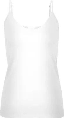 Zdjęcie produktu dla Vero Moda 5713027979192, Biustonosz tank top, Dorosły, Damski, Biały, XL, W serek