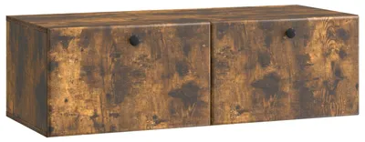 Obrázek produktu pro vidaXL Nástěnná skříňka pod televizi 98 x 41 x 30 cm, kouřový dub