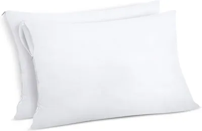 Produktbild von Wasserdichter Kissenbezug 40x145 cm (2er-Set) mit Reißverschluss, Kissenschoner, -er Kissenbezug.