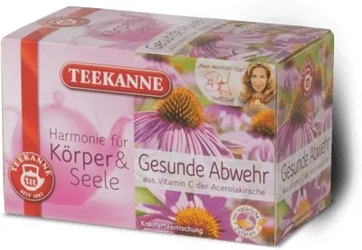 Produktbild von TEEKANNE 6514 Gesunde Abwehr Tee 20 Teebeutel à 2,0 g
